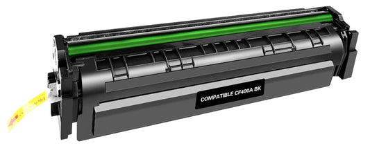 Compatible HP CF400A (201A) Black Toner Cartridge