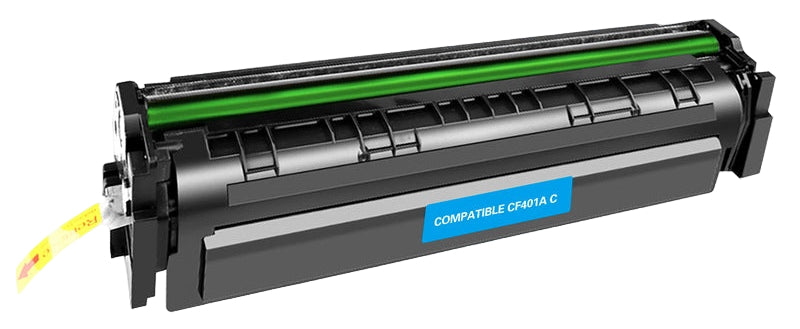 Compatible HP CF401A (201A) Cyan Toner Cartridge