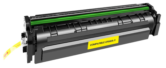 Compatible HP CF502A Yellow Toner Cartridge