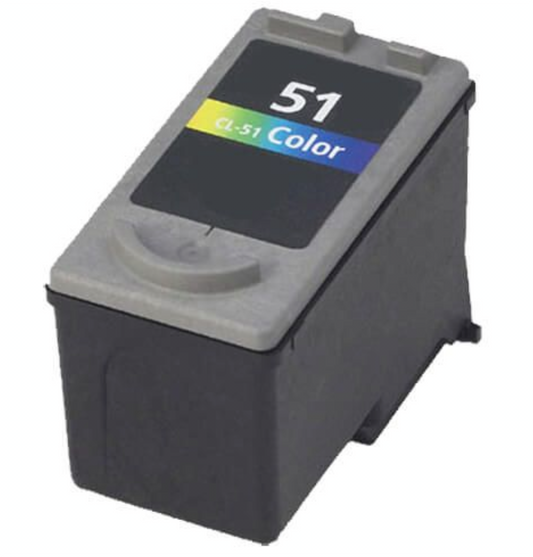 CL-51 Color Ink Cartridge Compatible for Canon PIXMA Printers