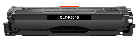 CLT-504S Black Compatible Toner Cartridge for Samsung CLP-415NW / CLX-4195FW – 2,500-page high-yield black toner.