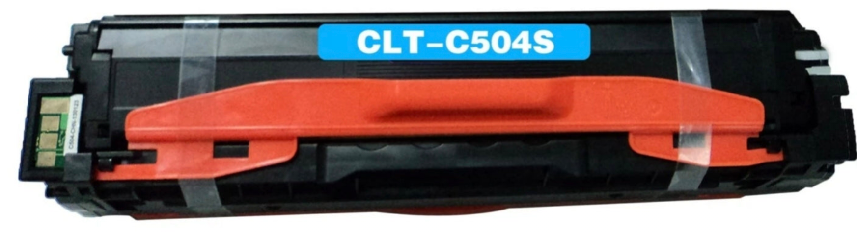 CLT-504S Cyan Compatible Toner Cartridge for Samsung CLP-415NW / CLX-4195FW – 1,800-page high-yield cyan toner.