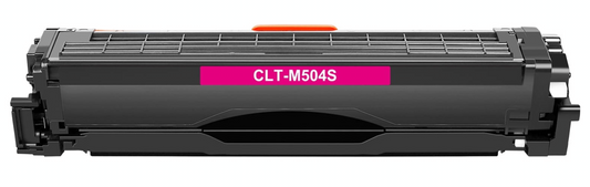 CLT-504S Magenta Compatible Toner Cartridge for Samsung CLP-415NW / CLX-4195FW – 1,800-page high-yield magenta toner.