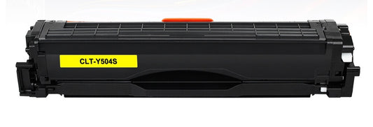 CLT-504S Yellow Compatible Toner Cartridge for Samsung CLP-415NW / CLX-4195FW – 1,800-page high-yield yellow toner.