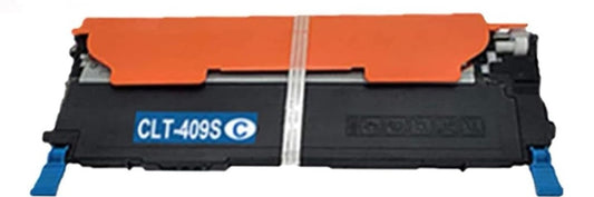 CLT-409S Cyan compatible toner for Samsung CLP-310, CLP-315, CLP-315W, CLX-3170, CLX-3175FN, CLX-3175FW, 1,000 pages.