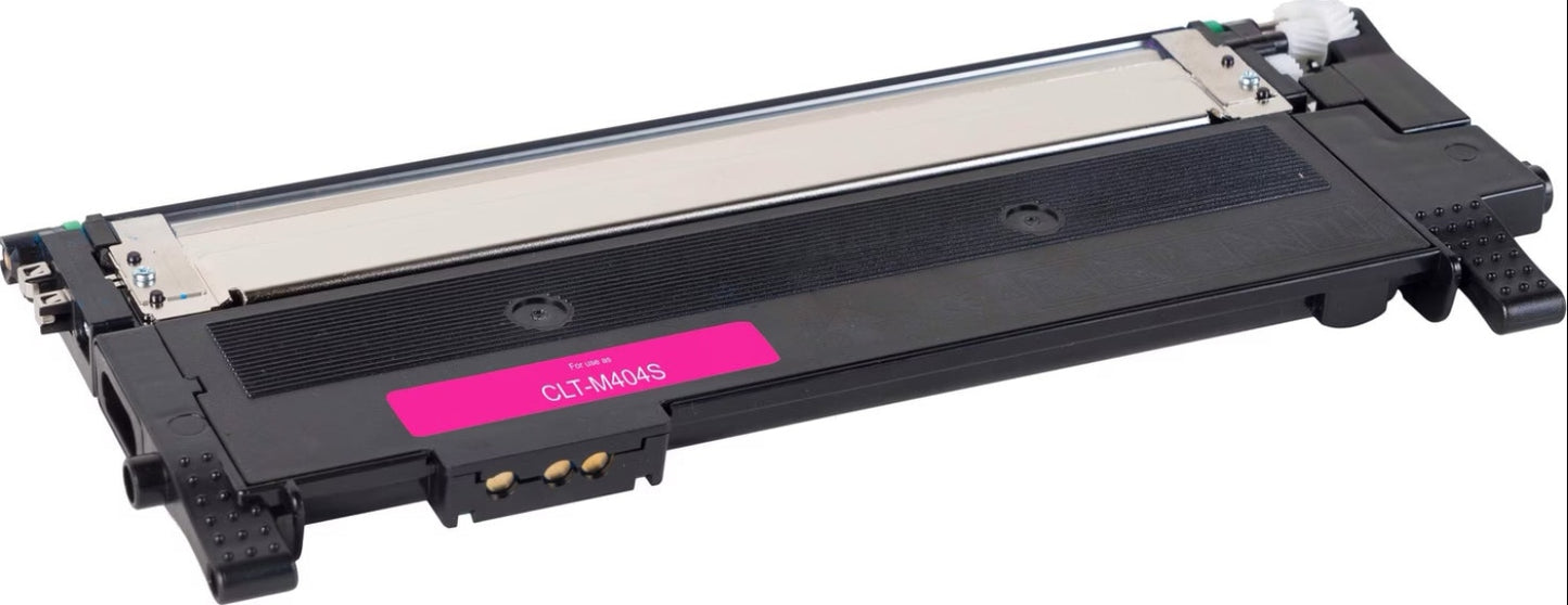 CLT-404S Magenta compatible toner cartridge for Samsung Xpress C430W and C480FW printers, 1,000-page yield.