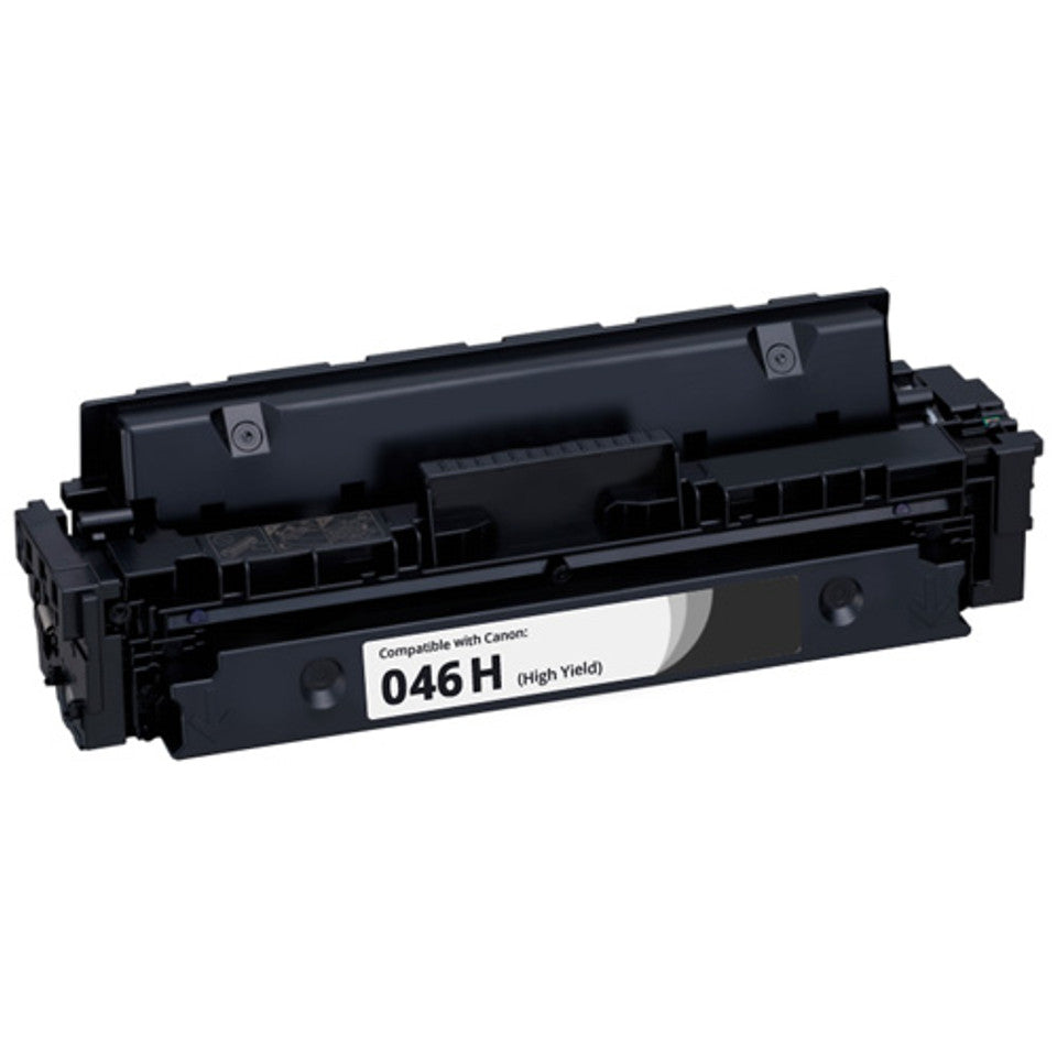 Compatible Canon 046H Black High-Yield Toner Cartridge – 6,300 pages for imageCLASS LBP654, MF731, MF735.