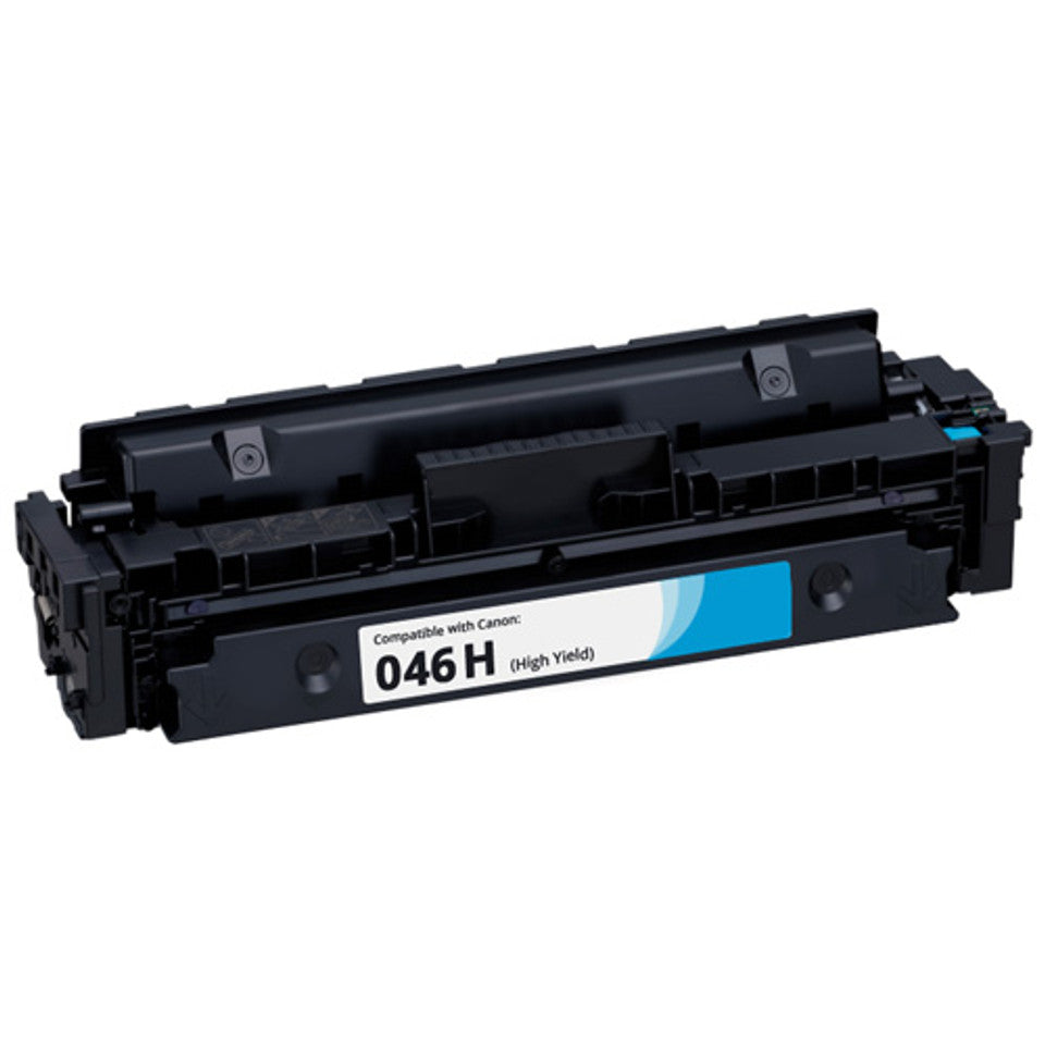 Compatible Canon 046H Cyan High-Yield Toner Cartridge – 5,000 pages for imageCLASS LBP654, MF731, MF735.