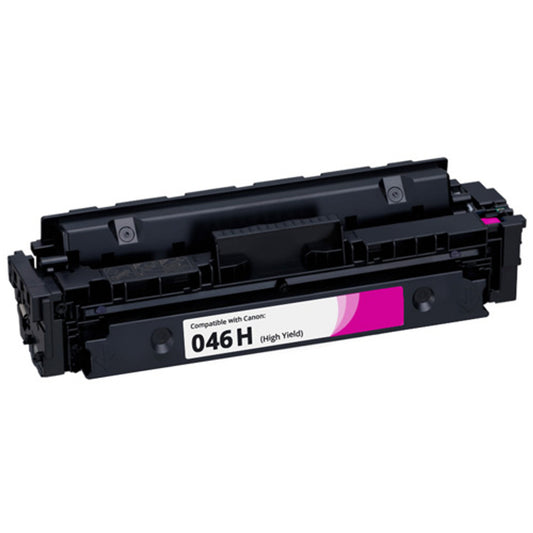 Compatible Canon 046H Magenta High-Yield Toner Cartridge – 5,000 pages for imageCLASS LBP654, MF731, MF735.