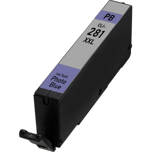 CLI-281XXL Photo Blue Ink Cartridge – Compatible with Canon PIXMA TS6120, TS8120, TS9120 Printers, High-Yield 820 Pages, Vibrant & Reliable Color