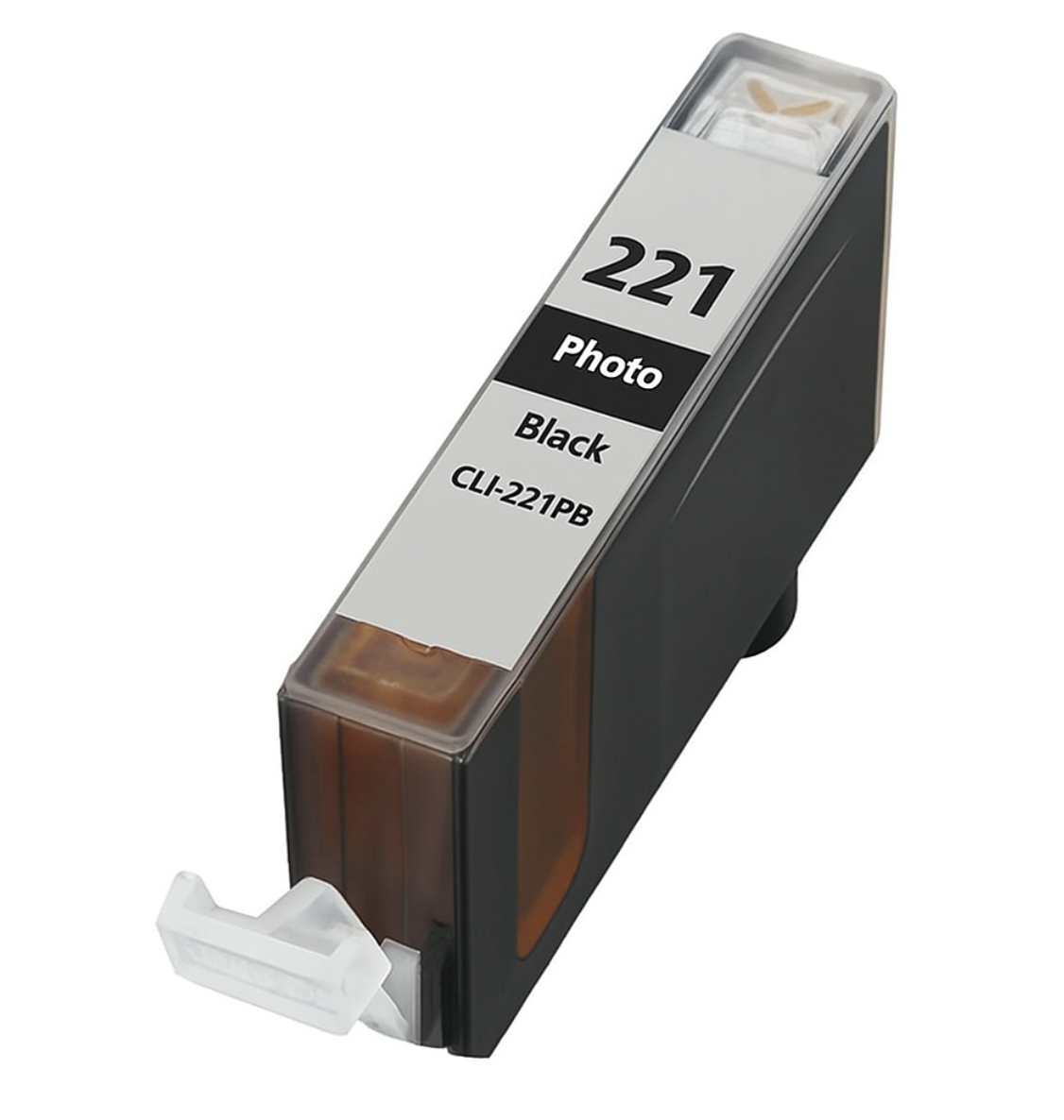 Canon CLI-221 Photo Black Ink Cartridge – Compatible with PIXMA iP3600, iP4600, MP620, MP980 Printers, Up to 420 Pages, Deep & Rich Photo Black