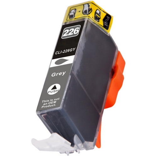 CLI-226 compatible gray ink cartridge for Canon printers, offering up to 510 pages of smooth, sharp, and high-quality grayscale printing.