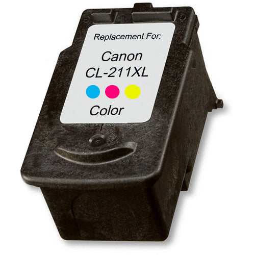 Canon CL-211XL Color Ink Cartridge – Compatible with PIXMA MP240, MP250, MP260, MX320, MX330, MP480, MP490 Printers, Up to 349 Pages