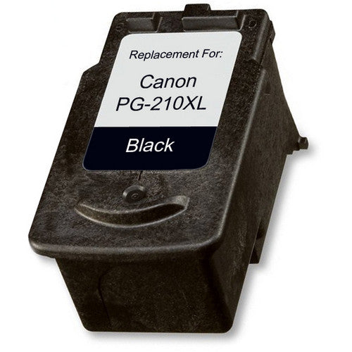 PG-210XL black compatible ink cartridge for Canon PIXMA printers, high yield 400 pages