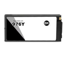 976Y black compatible ink cartridge for HP PageWide Pro printers.