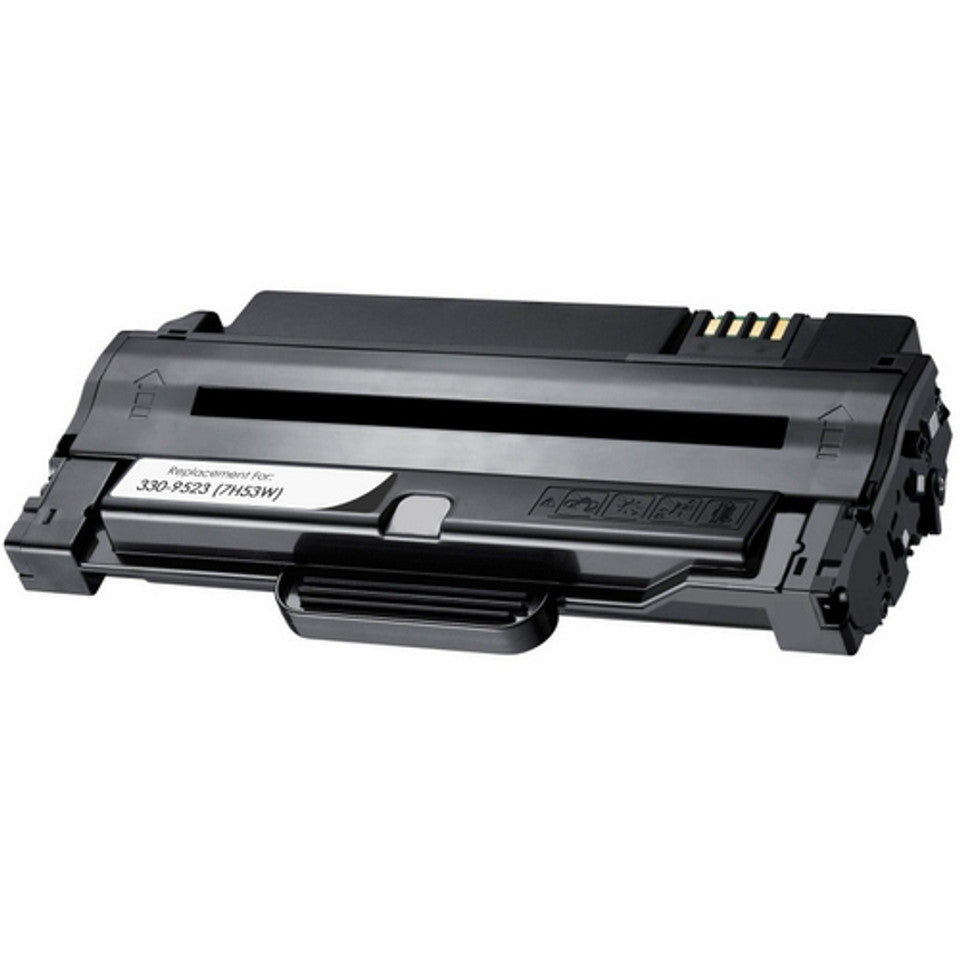 Compatible Dell 330-9523 black toner cartridge for Dell 1130 and 1135 printers, 2500-page yield