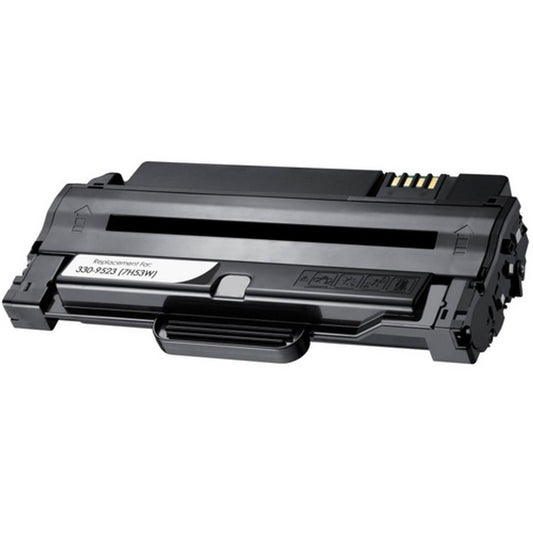 Compatible Dell 330-9523 black toner cartridge for Dell 1130 and 1135 printers, 2500-page yield