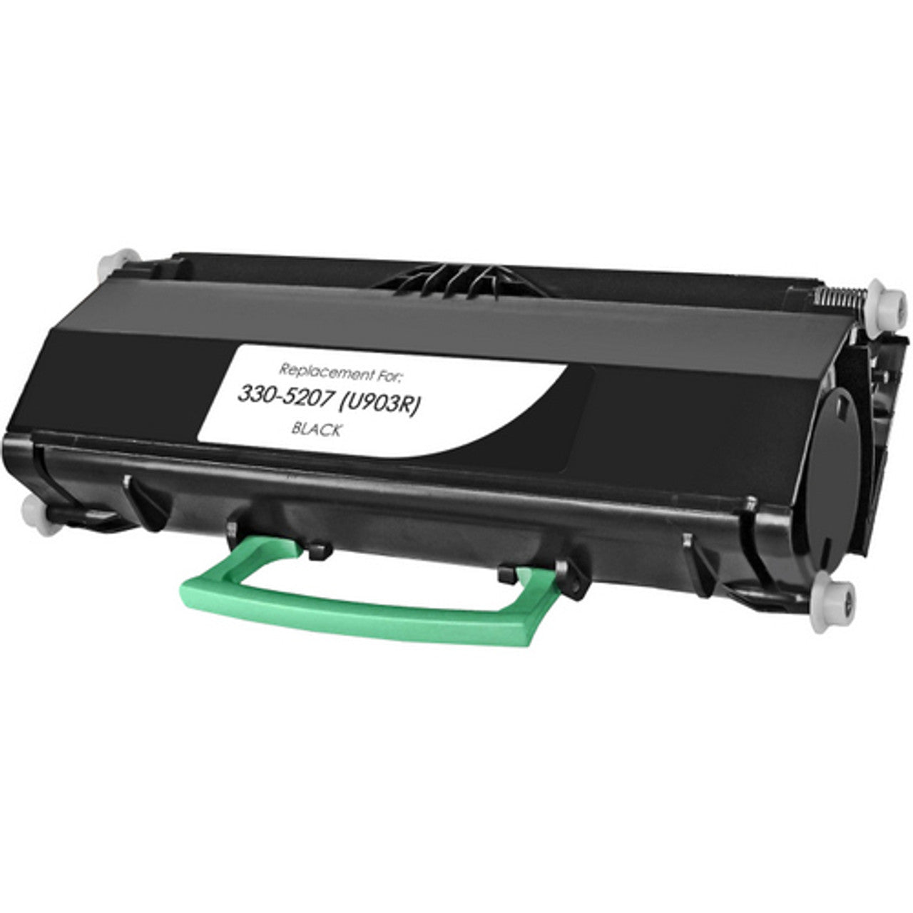 Compatible Dell 330-5207 Black Toner Cartridge, high-yield 14,000 pages for Dell 3330dn printer, delivering sharp and reliable black prints.