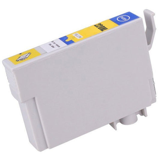 Compatible high-yield yellow ink cartridge for Epson printers, offering up to 450 pages of vibrant, consistent, high-quality color prints for home, school, and office use.