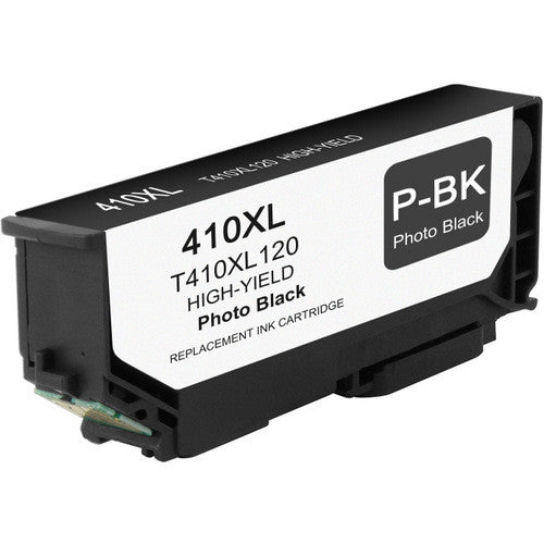 T410XL120 Photo Black Compatible Epson Ink Cartridge, 650-page yield.