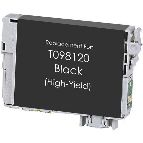 T098120 Black Compatible Epson Ink Cartridge, 545-page yield.
