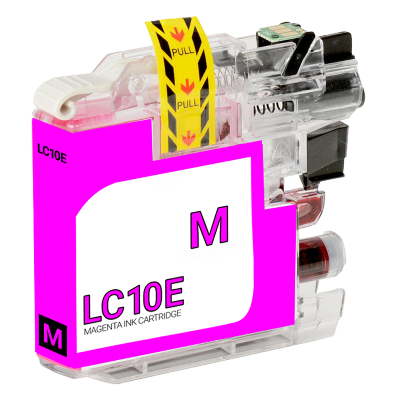 LC10E Magenta compatible ink cartridge for Brother printers, 1200-page yield, vibrant magenta, fits MFC-J6925DW