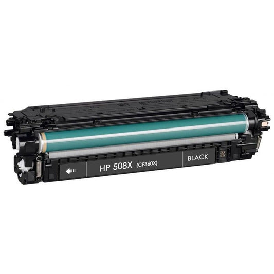 Compatible HP CF360X (508X) Black Toner Cartridge