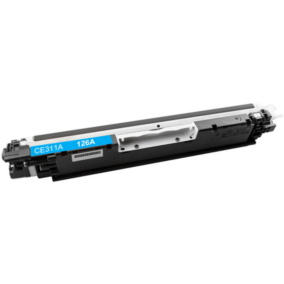 CE311A (126A) Cyan toner compatible with HP Color LaserJet CP1025, 1,000 pages, vibrant color printing and reliable performance.