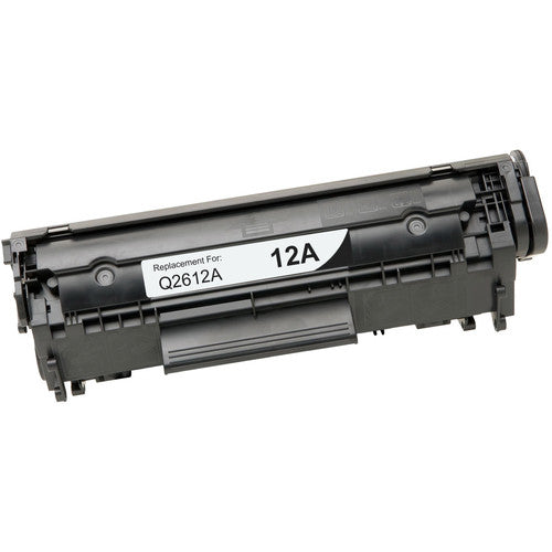 Q2612A compatible black toner cartridge for HP LaserJet 1010–3055 series – high yield 2,000 pages, professional-quality printing