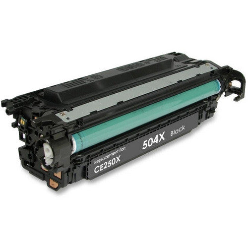 Toner Cartridge CE250X (504X) Black Compatible for HP Printer 10,500 pages