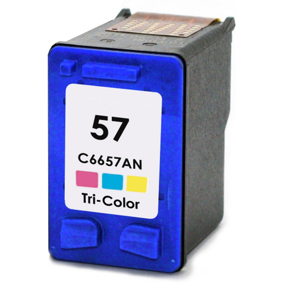 HP 57 Color Compatible Ink Cartridge – 500 pages of vibrant, high-quality color printing for OfficeJet 4000 and 5000 series printers.