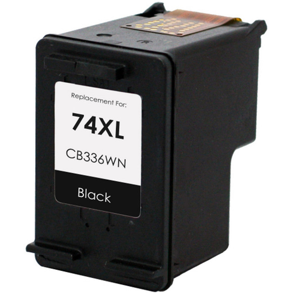 HP 74XL Black Compatible Ink Cartridge – 750 pages of crisp, sharp black printing for OfficeJet J5700, J5725, and J5730 printers.