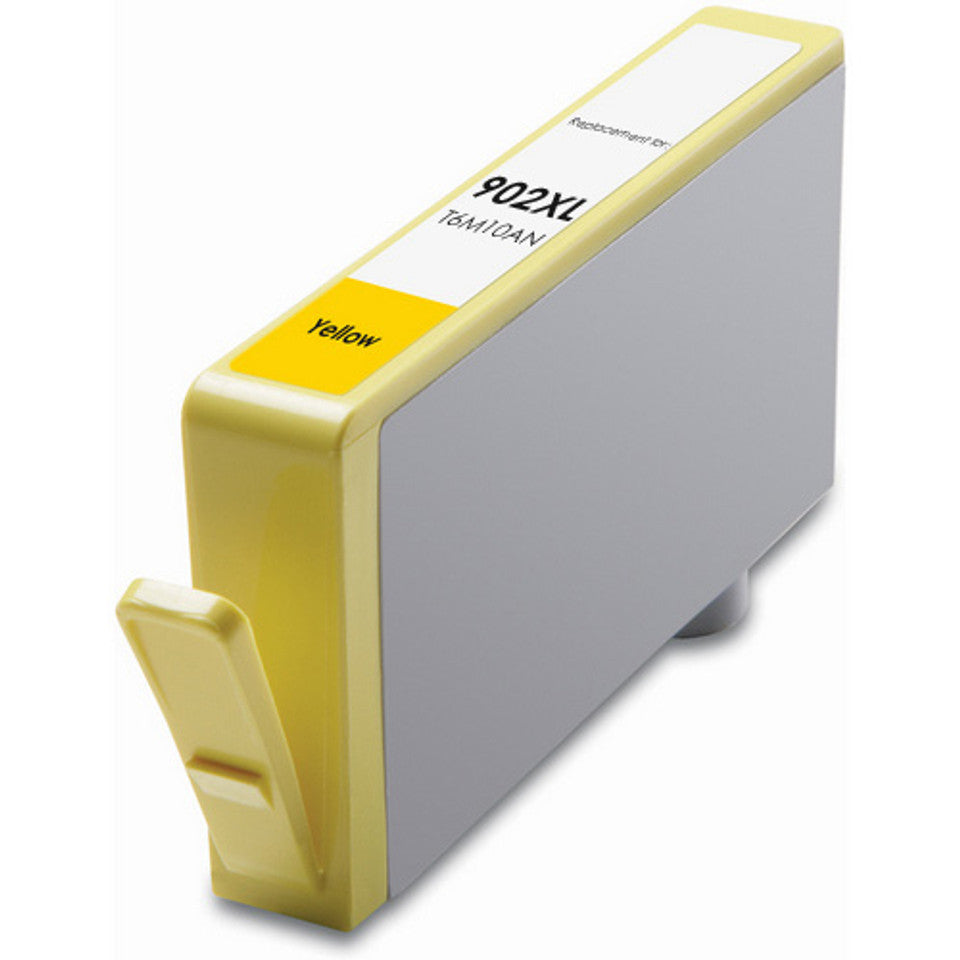 HP 902XL Yellow Compatible Ink Cartridge – 750 pages of bright yellow printing for OfficeJet Pro 6950, 6954, 6960, 6968, 6970, 6975, 6978.