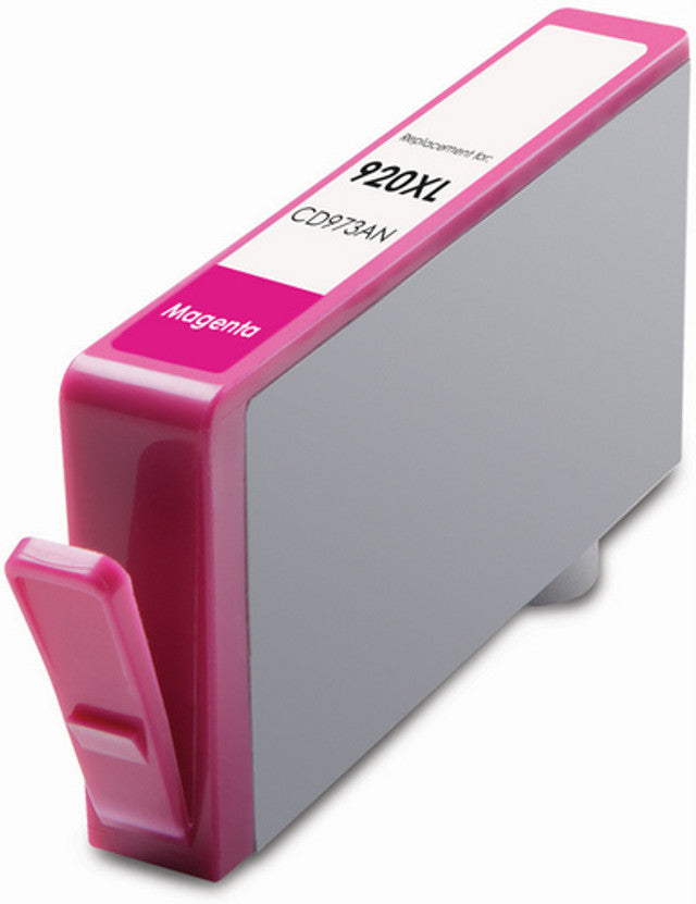 HP 920XL Magenta Compatible Ink Cartridge – 700 pages of vibrant magenta printing for OfficeJet 6000 and 6500 series printers.