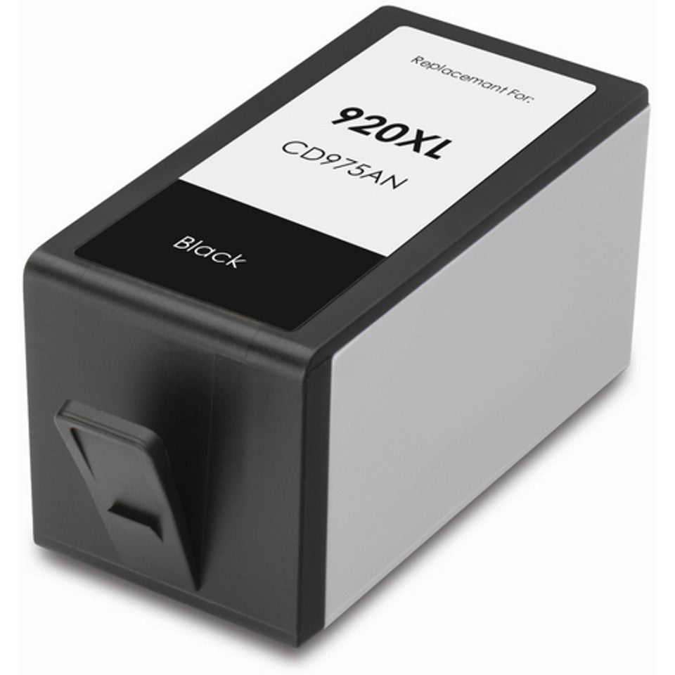 HP 920XL Black Compatible Ink Cartridge – 1200 pages of crisp, high-quality black printing for OfficeJet 6000 and 6500 series printers.