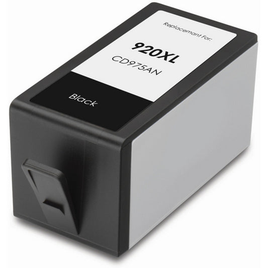 HP 920XL Black Compatible Ink Cartridge – 1200 pages of crisp, high-quality black printing for OfficeJet 6000 and 6500 series printers.