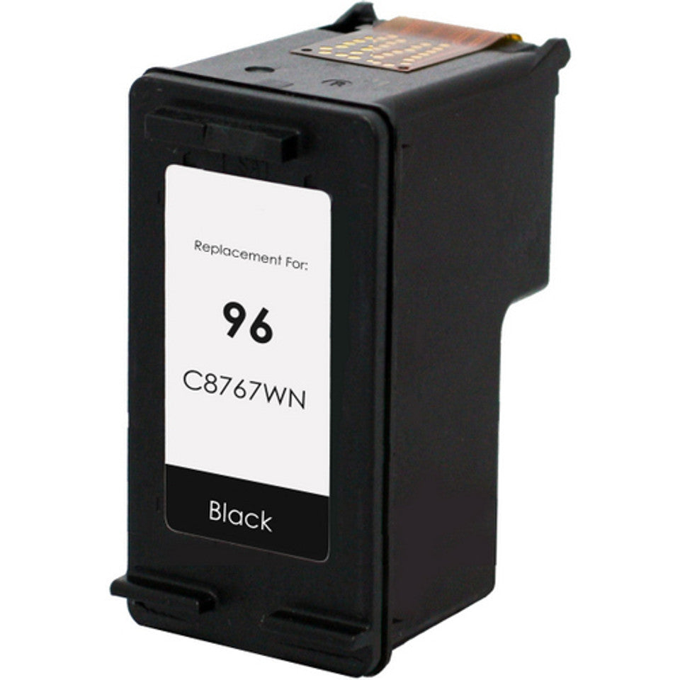 HP 96 Black Compatible Ink Cartridge – 860 pages of crisp, sharp black printing for DeskJet 5740, 5940, OfficeJet 7210, and 7310 printers.