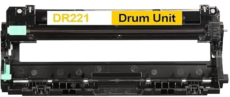 DR221 Yellow Compatible Drum Unit for Brother HL-3140 and HL-3170 printers, yields 15,000 pages of bright, high-quality yellow prints.