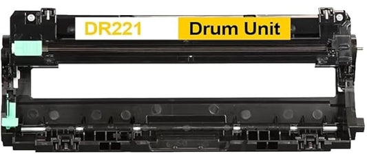 DR221 Yellow Compatible Drum Unit for Brother HL-3140 and HL-3170 printers, yields 15,000 pages of bright, high-quality yellow prints.