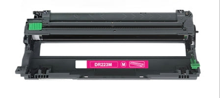 Compatible Brother DR223 magenta drum unit replacement, high-yield 18,000 pages for HL-L3210, L3230, L3270, L3290, L3710, L3750, and L3770 printers.