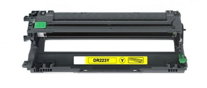 Compatible Brother DR223 yellow drum unit replacement, high-yield 18,000 pages for HL-L3210, L3230, L3270, L3290, L3710, L3750, and L3770 printers.