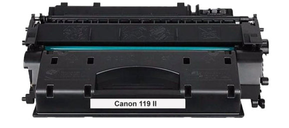 Toner Cartridge 119 II Compatible for Canon Printer black 6400 pages – fits Canon imageClass MF5850dn, MF5950dw, MF5960dn, LBP6300dn, LBP6650dn.
