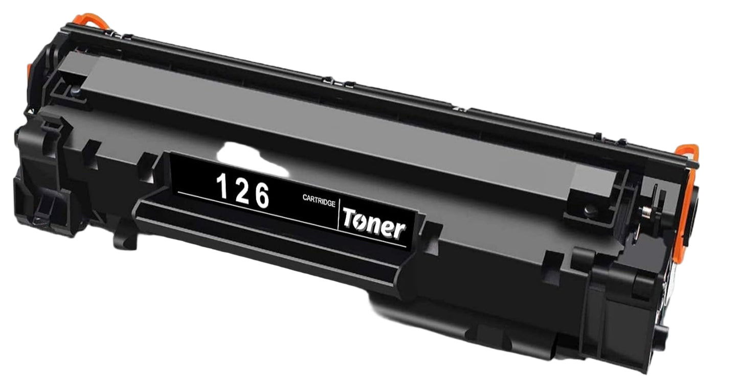 Toner Cartridge 126 (U=CE278/CRG128/CRG126) Compatible for Canon Printer black 2100 pages – fits Canon imageClass LBP 6200D.