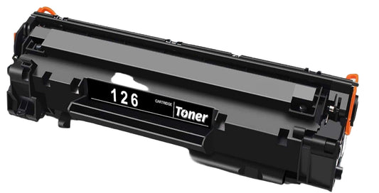 Toner Cartridge 126 (U=CE278/CRG128/CRG126) Compatible for Canon Printer black 2100 pages – fits Canon imageClass LBP 6200D.