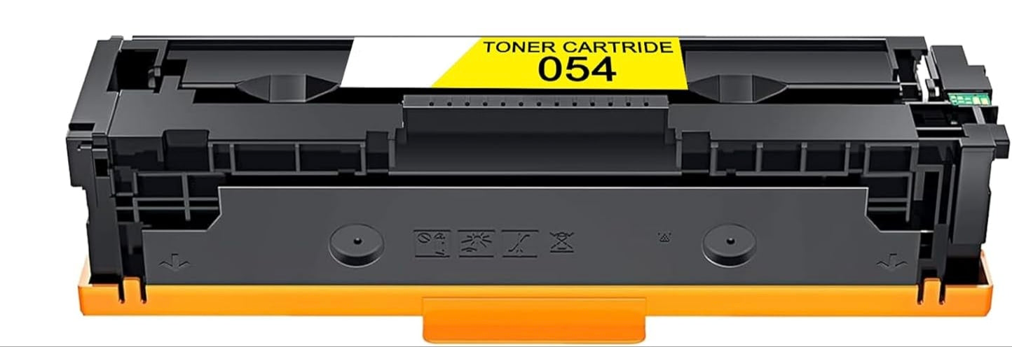 Compatible Canon 054 Yellow Toner Cartridge – prints up to 1,200 pages with vibrant, professional-quality color for ImageClass 622CDW, 641CW, 642CDW, 644CDW.