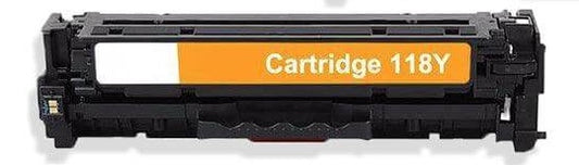 Canon CRG-118/718 Yellow compatible toner cartridge.
