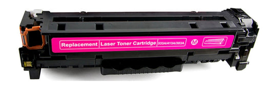 Toner Cartridge CC533A/CE413A/CF383A/CRG118 Magenta Compatible for HP and Canon Printers 2800 pages