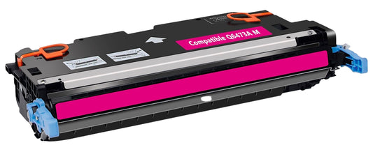 Compatible HP Q6473A Magenta Toner Cartridge, 4000 pages, for LaserJet Color 3600 printer.