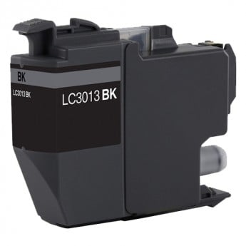 LC3013/LC3011 Black compatible ink cartridge for Brother printers, 400-page yield, crisp black text, fits MFC-J491, J497, J690, J895