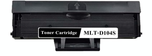 MLT-D104S Black Compatible Toner Cartridge for Samsung ML-1660, ML-1661, ML-1665 – 1,500-page high-yield black toner.
